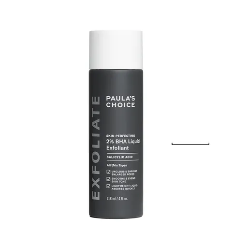 Tẩy Da Chết Paula's Choice BHA 2% Giảm Mụn Đầu Đen và Se Khít Lỗ Chân Lông - Exfoliant Chất Lỏng 30ML