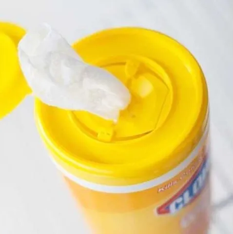 Khăn ướt diệt khuẩn Clorox Disinfecting Wipes 85 miếng, Khử trùng an toàn, Diệt 99.9% vi khuẩn, Mùi hương chanh tươi mát