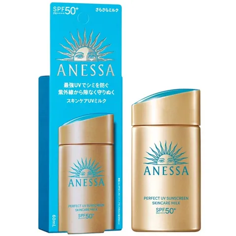 Sữa Chống Nắng Dưỡng Da Anessa Perfect UV SPF50+ PA++++ 60ml - Kiềm Dầu, Chống Nắng Hiệu Quả, Phù Hợp Với Da Dầu