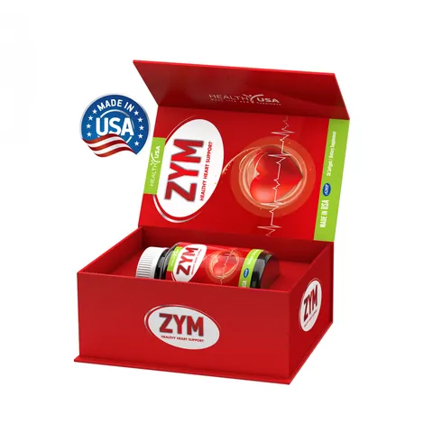 Viên uống hỗ trợ tim mạch và huyết áp ZYM - Bảo vệ sức khỏe tim mạch, giảm nguy cơ tai biến, nhập khẩu chính hãng Mỹ