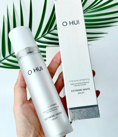Tinh Chất Dưỡng Trắng Da OHUI Extreme White Serum 45ml - Giúp Làm Sáng Da, Ngăn Nám Nhờ Snow Vitamin™