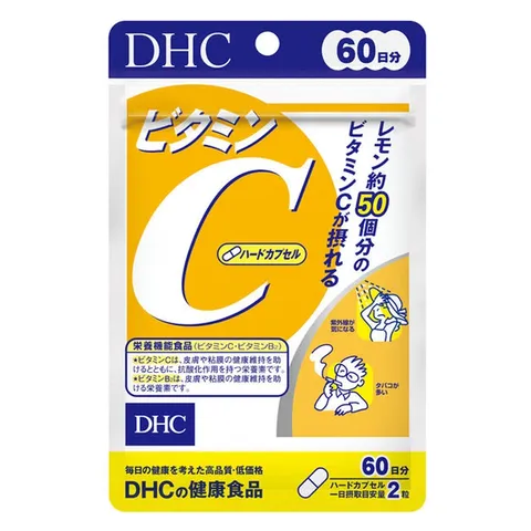 Viên uống DHC bổ sung Vitamin C gói 60 viên 30 ngày