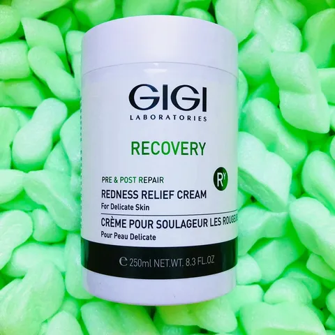 Kem Dưỡng Phục Hồi Tái Tạo Da GIGI Recovery Redness Relife 250ml - Giảm Đỏ Da, Dưỡng Ẩm, An Toàn cho Da Nhạy Cảm