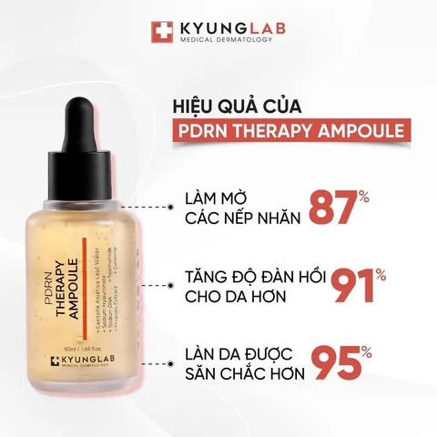 Serum Tế Bào Gốc Kyung Lab PDRN Therapy Ampoule 30ml - Tái Tạo Da, Chống Lão Hóa, Bổ Sung Collagen và Elastin Tự Nhiên