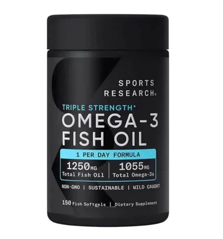 Dầu Cá Omega 3 Cao Cấp SR Triple Strength 150 Viên - Bảo Vệ Tim Mạch, Tăng Cường Dinh Dưỡng, Chất Lượng Mỹ