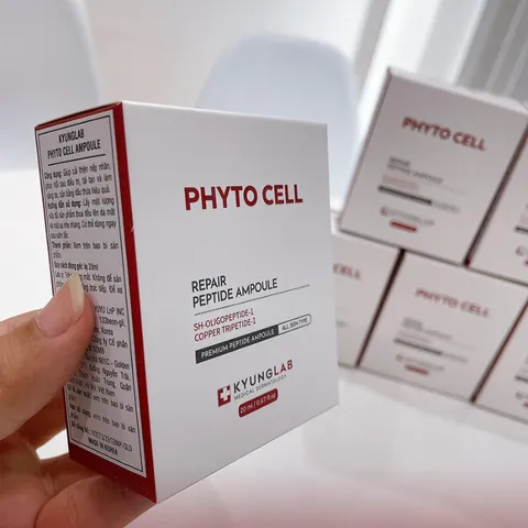 Tế Bào Gốc Thực Vật Kyung Lab Phyto Cell Pro Peptide Ampoule 20g - Serum Tái Sinh Da, Ngăn Ngừa Lão Hóa, Dưỡng Ẩm, Thích Hợp Mọi Loại Da
