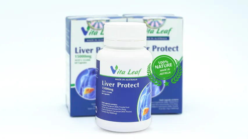 Viên uống giải độc gan Liver Protect - Hỗ trợ tái tạo gan, 60 viên, Chiết xuất cây kế sữa, Xuất xứ Úc