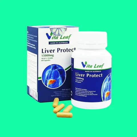 Viên uống giải độc gan Liver Protect - Hỗ trợ tái tạo gan, 60 viên, Chiết xuất cây kế sữa, Xuất xứ Úc
