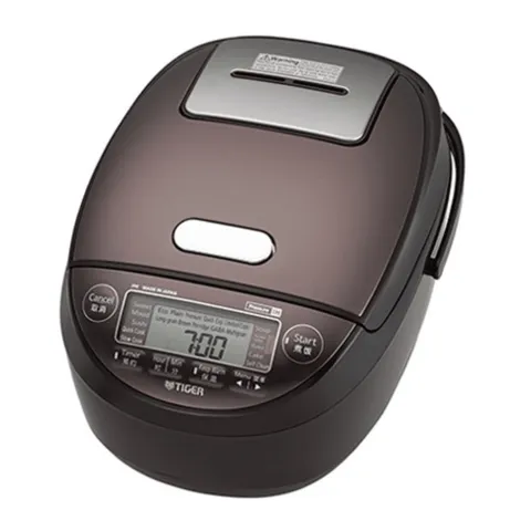 Nồi cơm điện tử cao tần áp suất Tiger JPK-W18W 1.0L - Công nghệ IH hiện đại, giữ ấm 24h, 20 chế độ nấu, nhập khẩu Nhật Bản