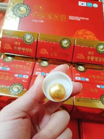 An Cung Ngưu Hoàng Hoàn Nonghyup Hàn Quốc - Hỗ trợ sức khỏe & điều hòa huyết áp, Hộp 10 viên thiên nhiên hữu cơ