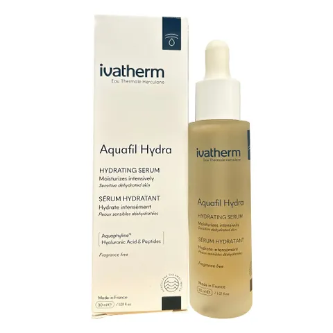 Ivatherm Aquafil Tinh Chất Dưỡng Ẩm Phục Hồi Da - Serum Cung Cấp Độ Ẩm Chống Lão Hóa 30ml từ Pháp
