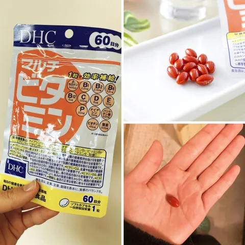 Viên Uống Vitamin Tổng Hợp DHC Multi Vitamins Nhật Bản - Bổ Sung 12 Vitamin Thiết Yếu Cho Sức Khỏe - Hỗ Trợ Làm Đẹp Da 60 Ngày