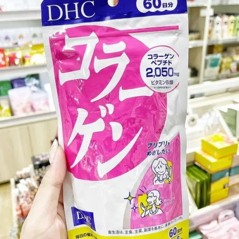 Viên Uống Collagen DHC Nhật Bản 360 Viên - Chống Lão Hóa, Tăng Đàn Hồi, Làm Đẹp Da, Hỗ Trợ Sức Khỏe Khớp