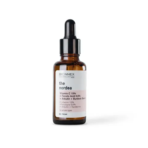 Tinh Chất Dưỡng Trắng Da Bionnex The Nordea 30ml - Serum Vitamin C 15% Chống Oxy Hóa, Làm Sáng Da, Ngừa Nám và Tàn Nhang