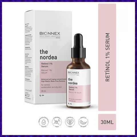 Tinh Chất Tái Tạo Da Bionnex The Nordea Retinol 1% - Serum Chống Lão Hóa, Cải Thiện Tình Trạng Da, Giảm Nếp Nhăn, Làm Da Mịn Màng