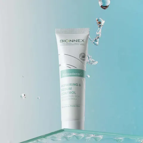 Kem Dưỡng Ẩm Bionnex Repairing & Sebum Control 30ml - Kiểm Soát Nhờn, Tái Tạo Da Mụn, Làm Sạch Lỗ Chân Lông
