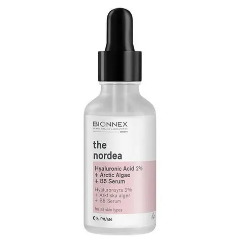 Tinh Chất Phục Hồi Da Tổn Thương Bionnex The Nordea - Hyaluronic Acid 2% & Arctic Algae Serum Cung Cấp Độ Ẩm, Ngừa Lão Hóa