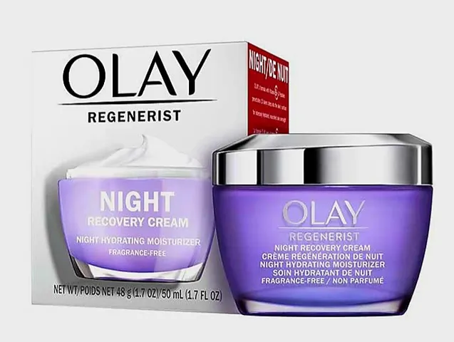 Kem Dưỡng Da Ban Đêm Olay Regenerist 50ml - Giảm Nám, Khôi Phục Da Trẻ Trung Không Mùi, Mỹ