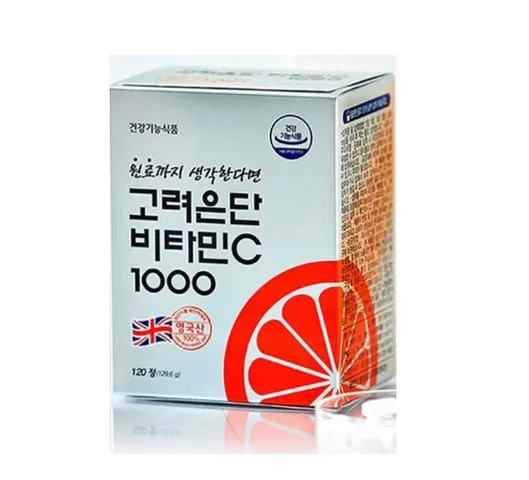 Viên Uống Vitamin C 1000mg Korea Eundan 120 Viên - Tăng Cường Miễn Dịch, Chăm Sóc Da Hàn Quốc