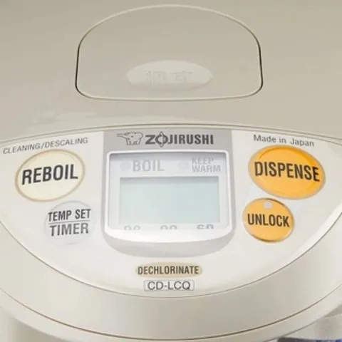 Bình Thủy Điện Tử Zojirushi CD-LCQ50 5.0L - Thiết Kế Sang Trọng, Chức Năng Nấu Khử Clo, Điều Khiển LCD, An Toàn Sử Dụng