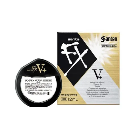 Nước nhỏ mắt Sante FX vàng 12ml Nhật Bản