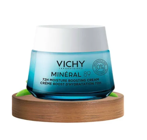 Kem Dưỡng Ẩm Vichy Mineral 89 72h - Phục Hồi Da Sâu, Cấp Ẩm Lâu Dài, Chất Liệu Nhẹ Mềm, Chống Oxi Hóa, Bảo Vệ Da Sáng Khỏe