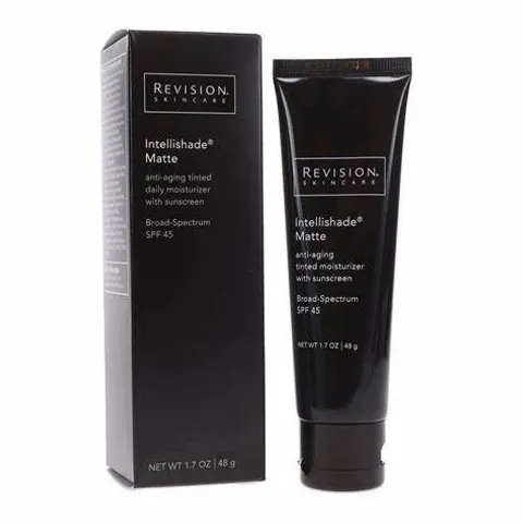 Kem Chống Nắng Dưỡng Ẩm Revision Intellishade Matte SPF45 - Chống Nắng, Dưỡng Da, Giảm Lão Hóa, Lớp Nền Mờ, 48g