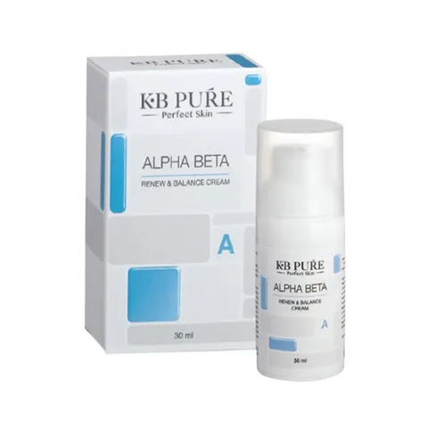 Kem Tái Tạo Giảm Mụn Ẩn KB Pure Alpha Beta Cream 30ml - Chống Viêm, Làm Sạch Lỗ Chân Lông, Cân Bằng Da Dầu