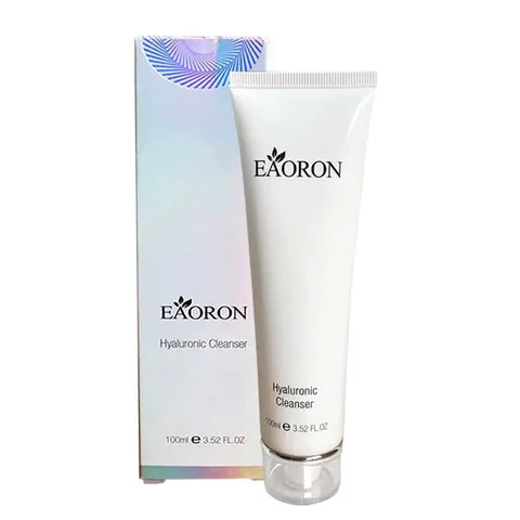 Sữa Rửa Mặt Eaoron Hyaluronic Cleanser 100ml - Dưỡng Ẩm Da, Ngừa Mụn, Phù Hợp Mọi Loại Da, Hương Lavender Thư Giãn