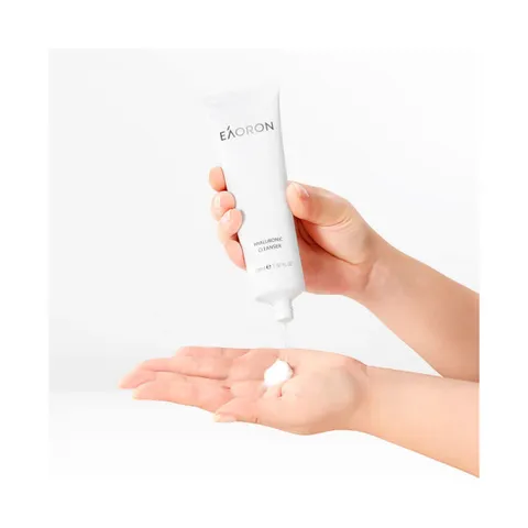 Sữa Rửa Mặt Eaoron Hyaluronic Cleanser 100ml - Dưỡng Ẩm Da, Ngừa Mụn, Phù Hợp Mọi Loại Da, Hương Lavender Thư Giãn