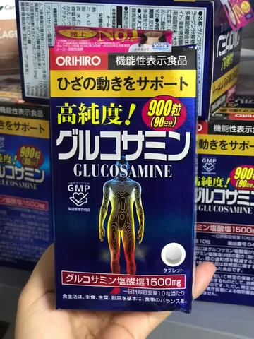 Viên uống hỗ trợ xương khớp Glucosamine Orihiro - Bổ sung dinh dưỡng cho xương chắc khỏe, giảm đau khớp hiệu quả.