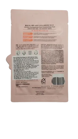Mặt Nạ Thạch Lựu Frudia Pomegranate Nutri-Moisturizing Mask - Dưỡng Ẩm, Chống Nhăn Da Hiệu Quả - Hàng Chính Hãng Hàn Quốc 20ml