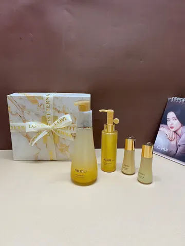 Set Sữa Rửa Mặt Su:m37 Losec Summa Foam Cleanser 200ml + 90ml - Chăm Sóc Da Nhạy Cảm, Làm Sạch Sâu, Dưỡng Ẩm Tự Nhiên