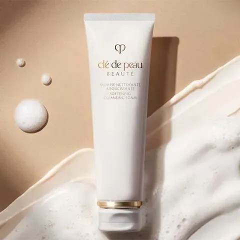 Sữa Rửa Mặt Tạo Bọt Clé De Peau Beauté - Foam Dưỡng Ẩm Làm Sạch Da, Chống Oxy Hóa, Cho Làn Da Rạng Rỡ, Chăm Sóc Da Cao Cấp