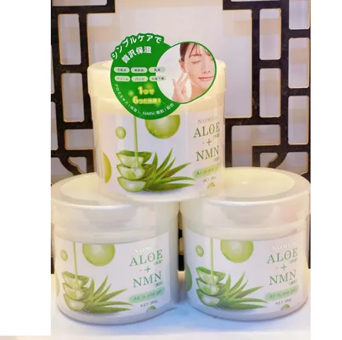 Kem Dưỡng Da Lô Hội Nomea Aloe 280g - Sản Phẩm Chăm Sóc Da Nhập Khẩu Nhật Bản, Cấp Ẩm & Ngăn Ngừa Lão Hóa Da