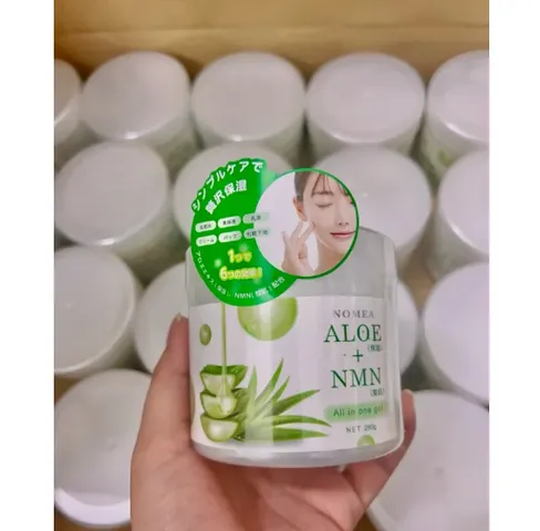 Kem Dưỡng Da Lô Hội Nomea Aloe 280g - Sản Phẩm Chăm Sóc Da Nhập Khẩu Nhật Bản, Cấp Ẩm & Ngăn Ngừa Lão Hóa Da
