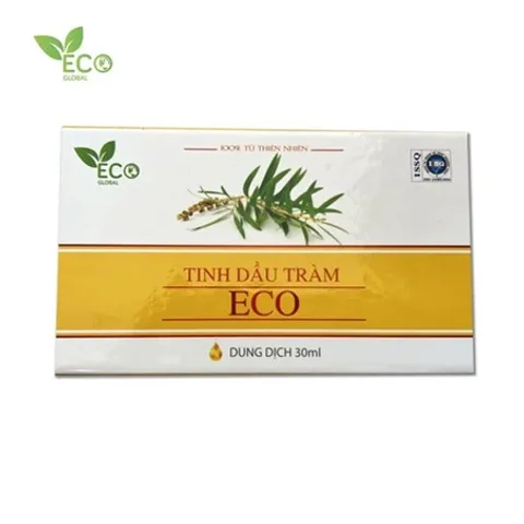 Tinh Dầu Tràm Thiên Nhiên ECO Vgas 30ml - Hỗ Trợ Giảm Ho, Cảm Cúm, Kháng Khuẩn, An Toàn Cho Mẹ Bầu Và Trẻ Nhỏ