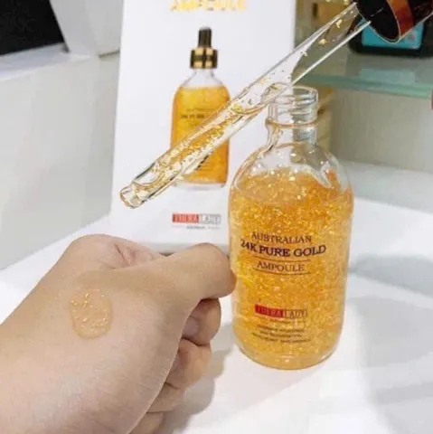Serum Vàng 24K Australian Pure Gold Ampoule 100ml - Dưỡng Da Chống Lão Hóa, Tăng Cường Độ Sáng và Đàn Hồi Da