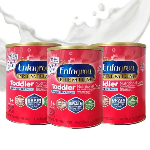 Sữa Enfagrow Đỏ Nắp Vàng Mỹ 1.04kg - Dinh Dưỡng Cao Cấp Dành Cho Trẻ 1-3 Tuổi, Hỗ Trợ Phát Triển Trí Não và Miễn Dịch