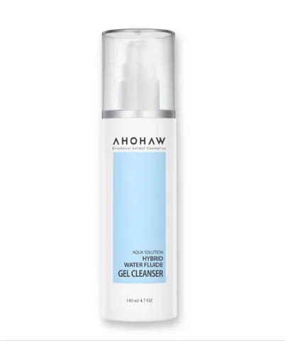 Sữa Rửa Mặt Ahohaw Hybrid Water Fluide Cleanser 140ml - Gel Làm Sạch Sâu, Dưỡng Ẩm và Làm Trắng Da Cho Mọi Loại Da