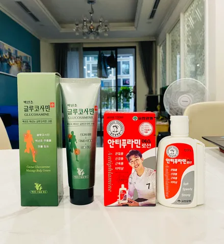 Combo 2 Chai Dầu Lạnh Glucosamine Hàn Quốc 150ml - Giúp Giảm Đau Khớp, Lưng, Cột Sống, Tạo Cảm Giác Mát Lạnh Thoải Mái