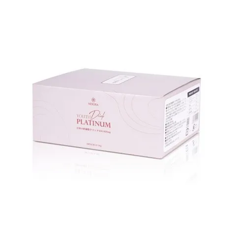 Nước Uống Tế Bào Gốc Hebora Platinum - Giải Pháp Trẻ Hóa Da Chuyên Sâu, Tăng Cường Sức Khỏe và Cải Thiện Nội Tiết Tố, 28 Túi 16gr
