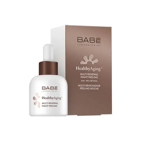 Serum BABE Healthy Aging Multi Renewal Night Peeling 30ml - Giúp Tái Tạo Da, Giảm Nếp Nhăn & Làm Sáng Màu Da