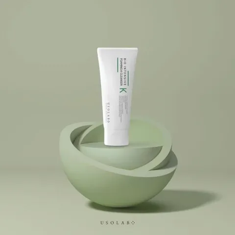 Sữa Rửa Mặt Usolab Bio Intensive Foaming K Cleanser 120ml - Gel Rửa Mặt Làm Sạch Dịu Nhẹ Cho Da Nhạy Cảm, Phục Hồi Da Tốt Nhất