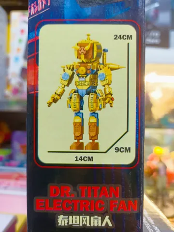 Đồ Chơi LEGO Lắp Ráp SKIBIDI TOILET Dr. Titan Quạt Điện JX058 - Mẫu Phim Hoạt Hình Hài Hước, Quà Tặng Độc Đáo Cho Fan