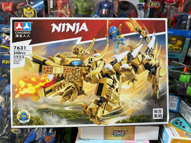 Đồ Chơi Lego Lắp Ráp Rồng Vàng Ninja Chaobao 7631 - Mô Hình Sáng Tạo Cho Trẻ Em Độ Tuổi Từ 6 Trở Lên