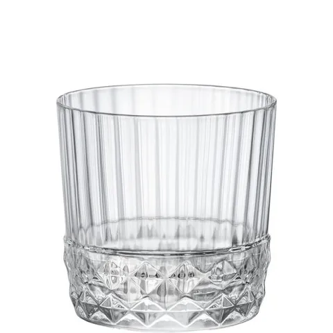 Bộ 6 Ly Thủy Tinh Bormioli America '20s Rocks 300ml - Chất lượng cao, phong cách cổ điển, lý tưởng cho cocktail và đồ uống giải khát