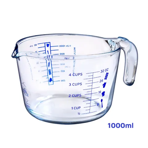 Ca Đo Lường Thủy Tinh Duralex 250ml, 500ml, 1000ml - Dụng Cụ Nhà Bếp Bền Bỉ, Thiết Kế Sang Trọng và Tiện Ích Cho Mọi Nhu Cầu Nấu Nướng