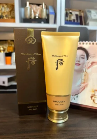 Kem Dưỡng Thể Whoo Spa Body Cream 200ml - Dưỡng Ẩm, Làm Mịn Da - Sản Phẩm Cao Cấp Hàn Quốc Cho Làn Da Tươi Sáng, Đàn Hồi