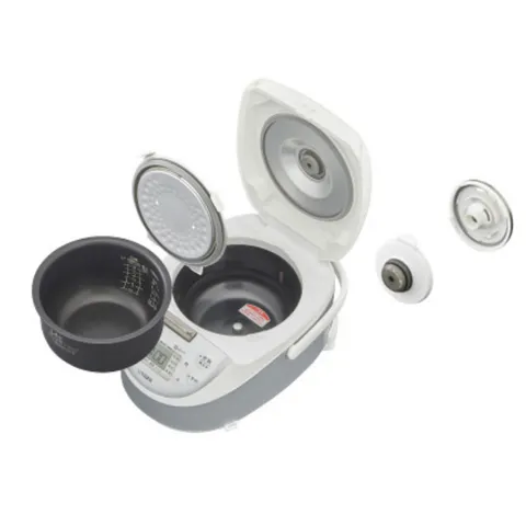 Nồi Cơm Điện Tử Cao Tần Tiger 3 Trong 1 JPF-A55W 0.54L - 12 Chế Độ Nấu, Công Nghệ IH, Nấu Cơm Siêu Tốc, Giữ Ấm 24h, Nhật Bản